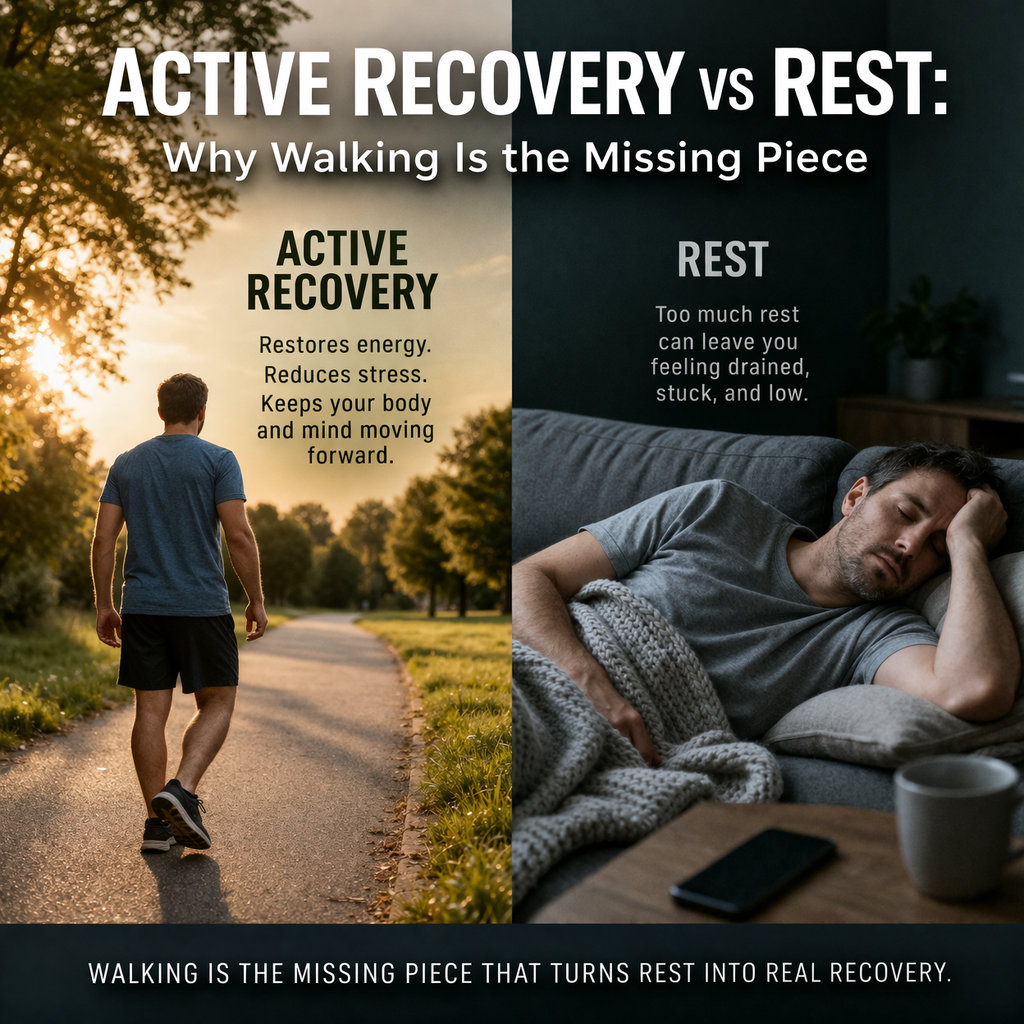 Active Recovery vs Rest: Why Walking Is the Missing Piece