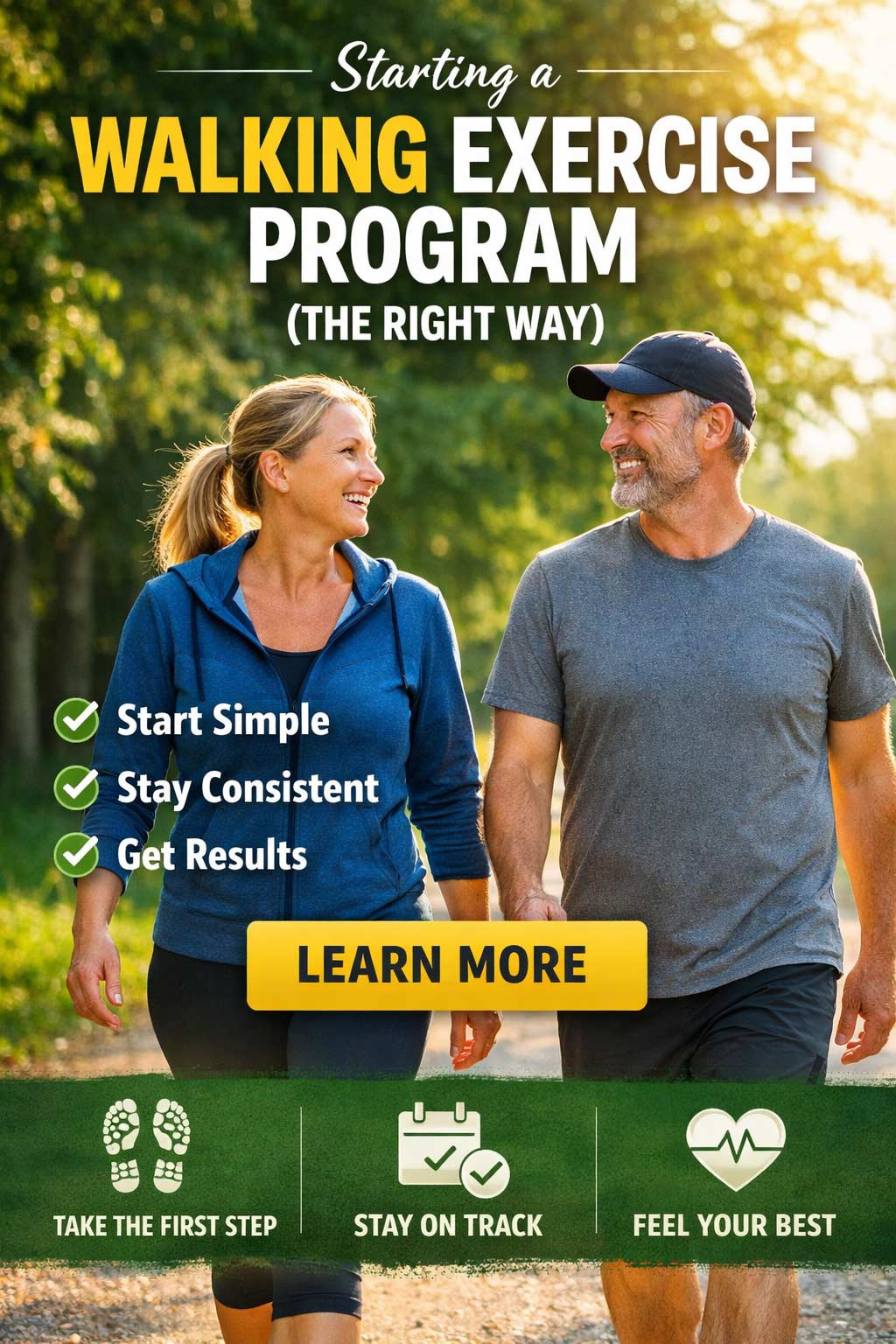 Starting a Walking Exercise Program (The Right Way)